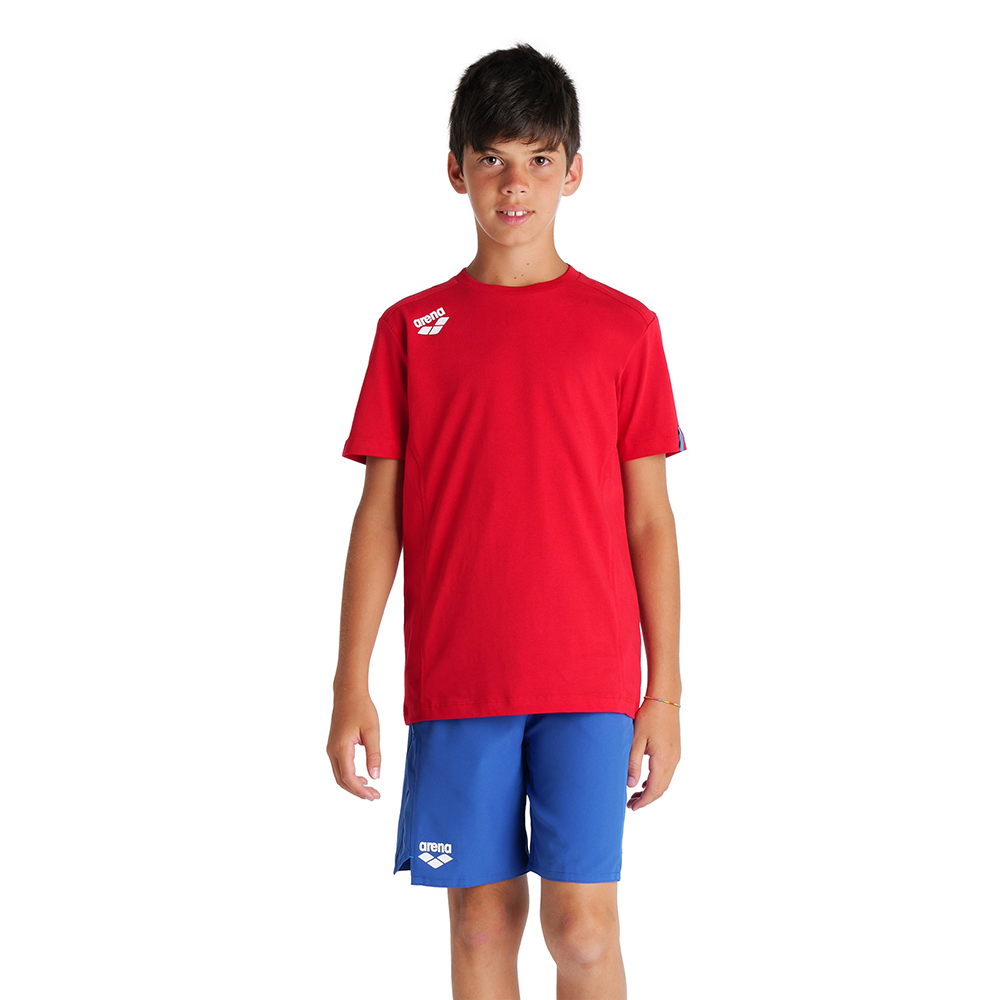 Arena Panel Junior T-Shirt - Red