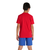 Arena Panel Junior T-Shirt - Red
