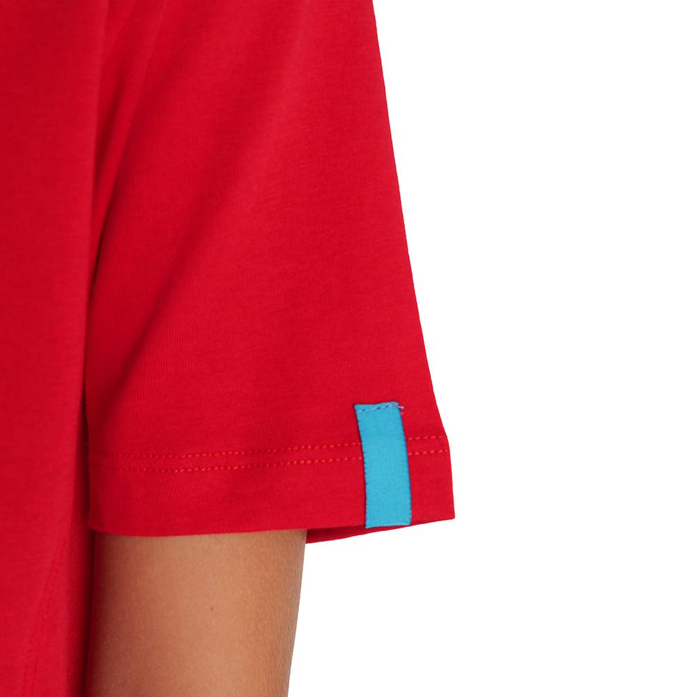 Arena Panel Junior T-Shirt - Red