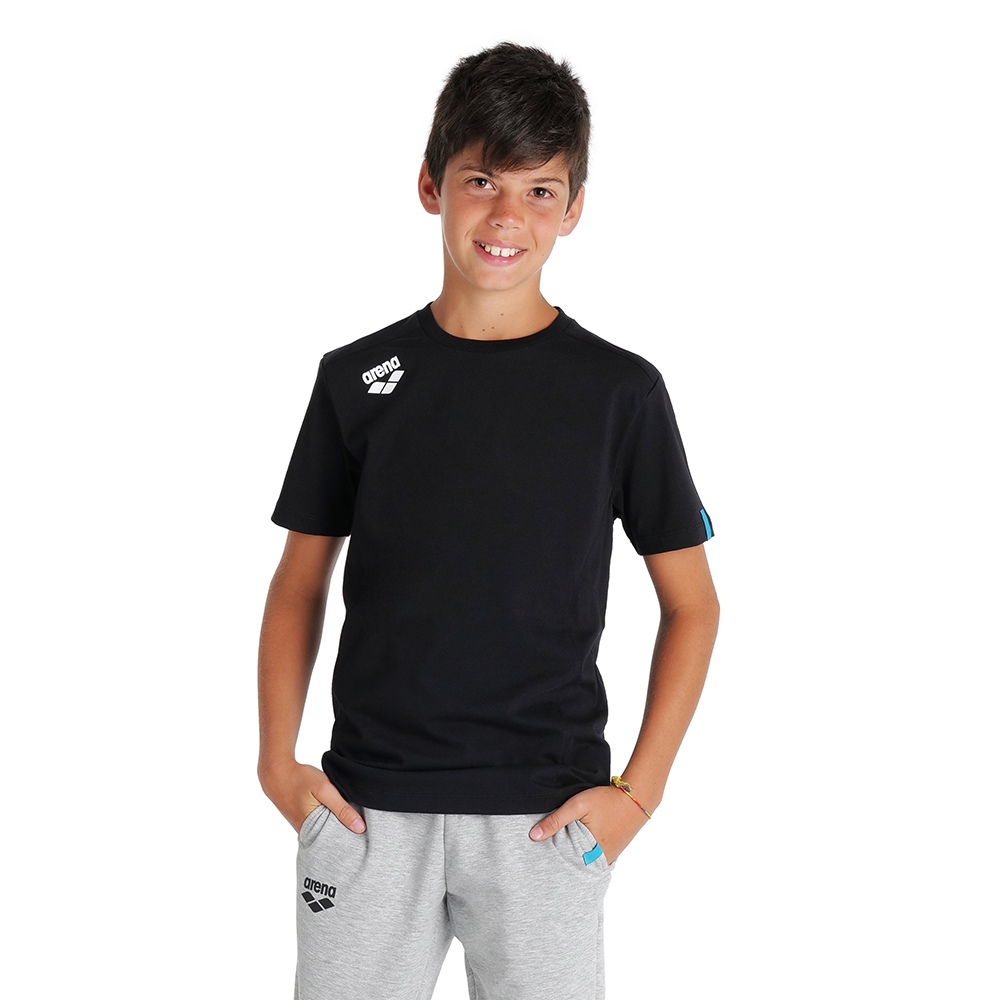 Arena Panel Junior T-Shirt - Black