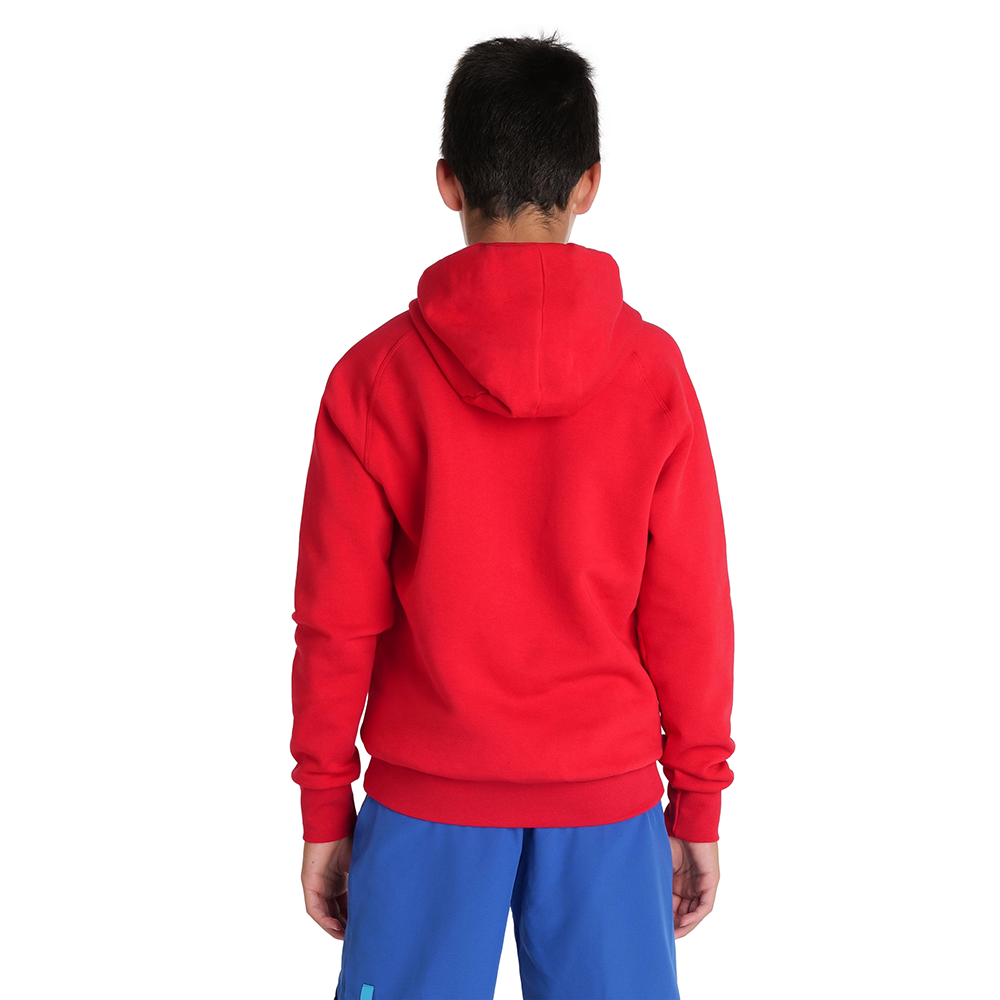 Arena Junior Hooded Sweatshirt - Red