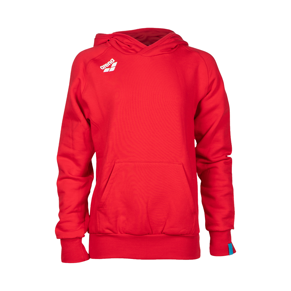 Arena Junior Hooded Sweatshirt - Red