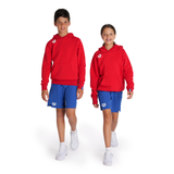Arena Junior Hooded Sweatshirt - Red