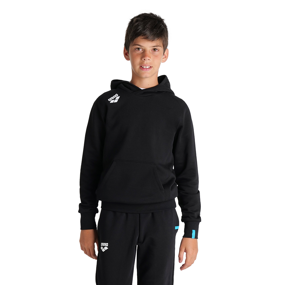 Arena Junior Hooded Sweatshirt - Black