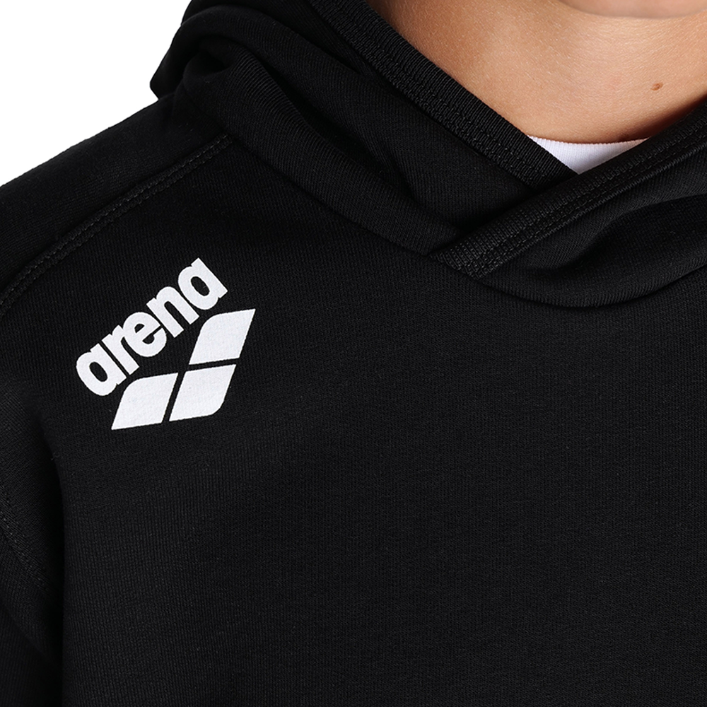 Arena Junior Hooded Sweatshirt - Black