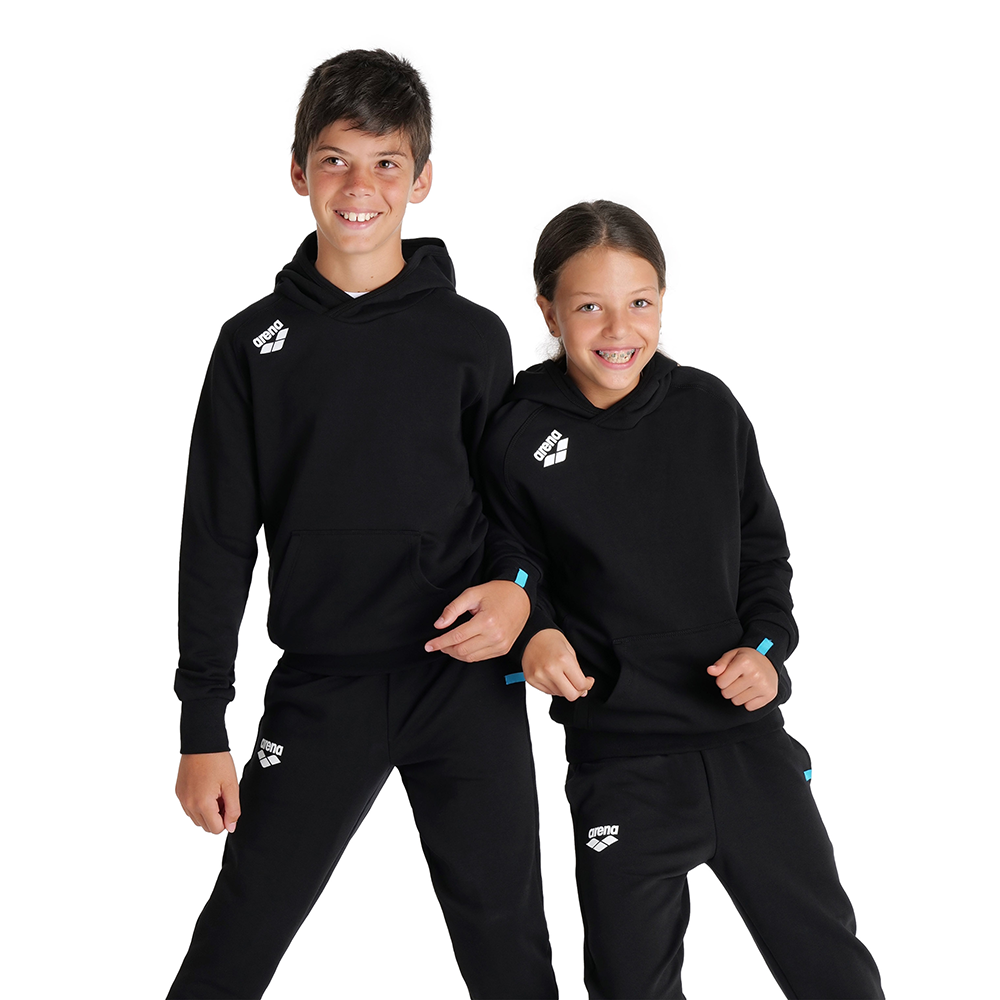Arena Junior Hooded Sweatshirt - Black