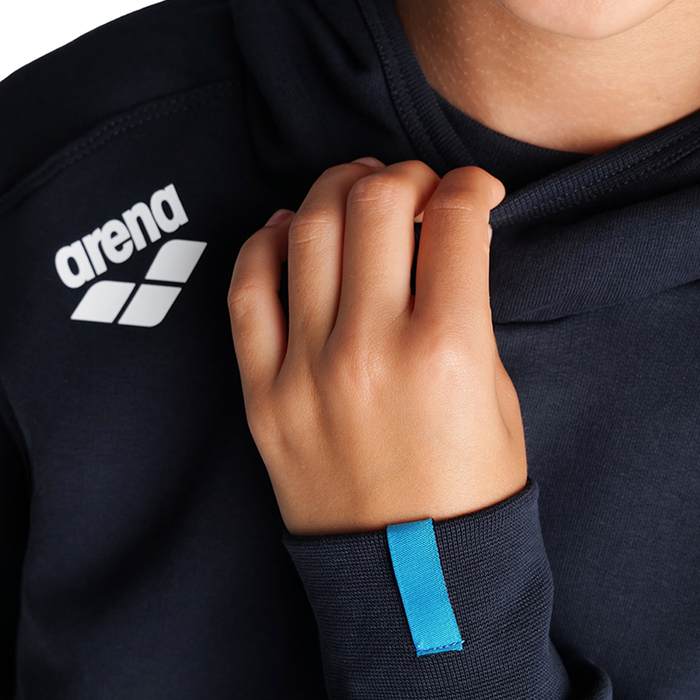 Arena Junior Hooded Sweatshirt - Navy