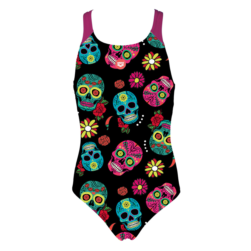 Arena Girls Crazy Skulls Carnival Swimsuit