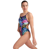 Arena Lace Back Allover Swimsuit