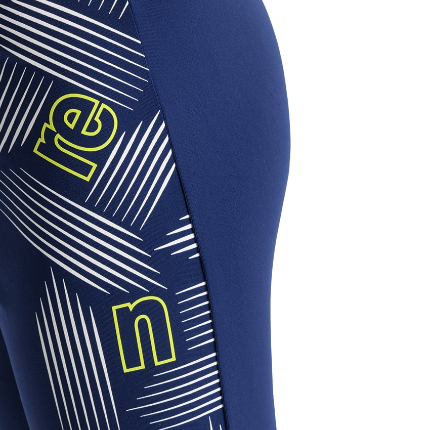 Arena Boy's Graphic Jammer - Navy