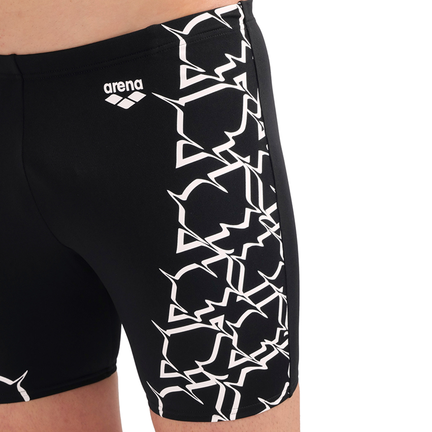 Arena Graphic Black Mid Jammer