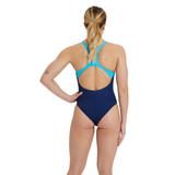 Arena Pro Back Placement Blue Swimsuit