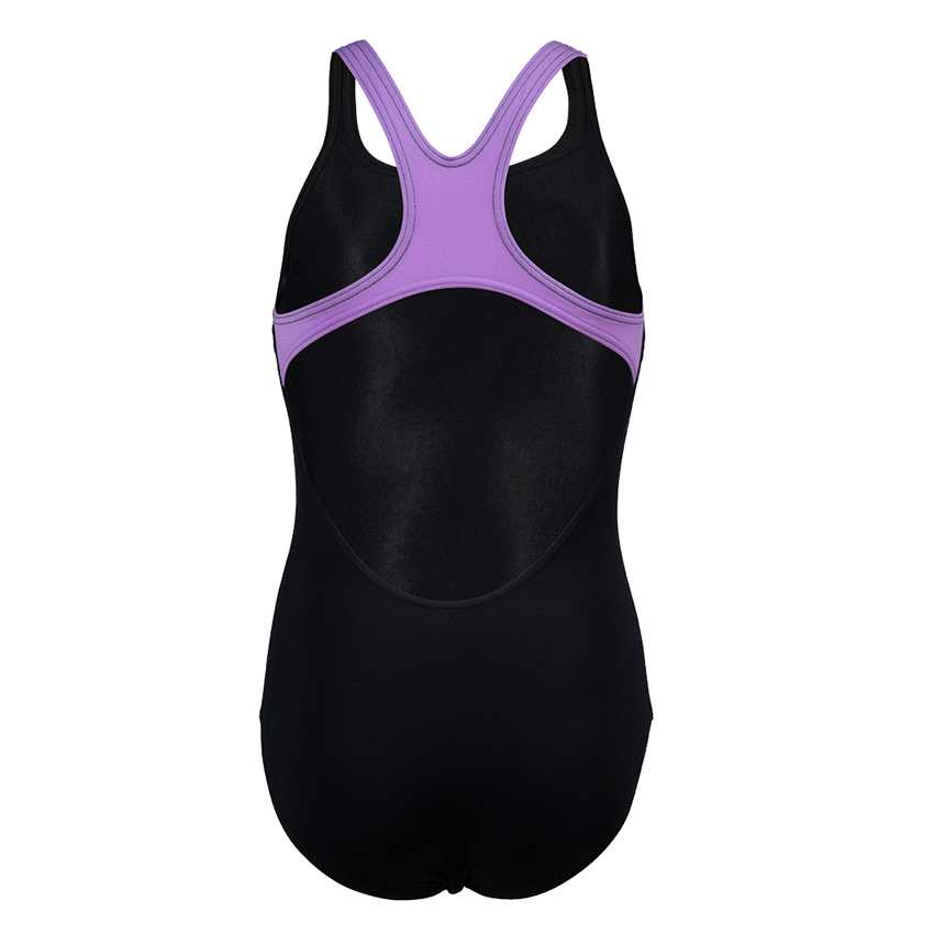 Arena Graphic Girls Black Swimsuit