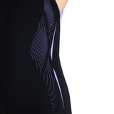 Arena Graphic Girls Black Swimsuit