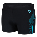 Arena Black Graphic Swim Short