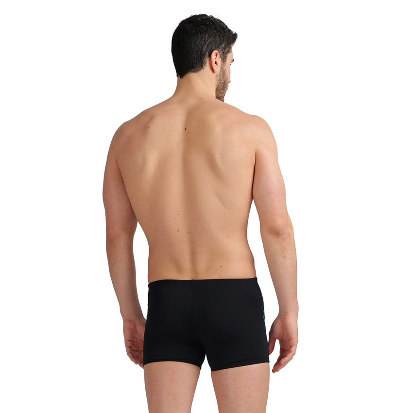 Arena Black Graphic Swim Short