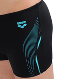 Arena Black Graphic Swim Short