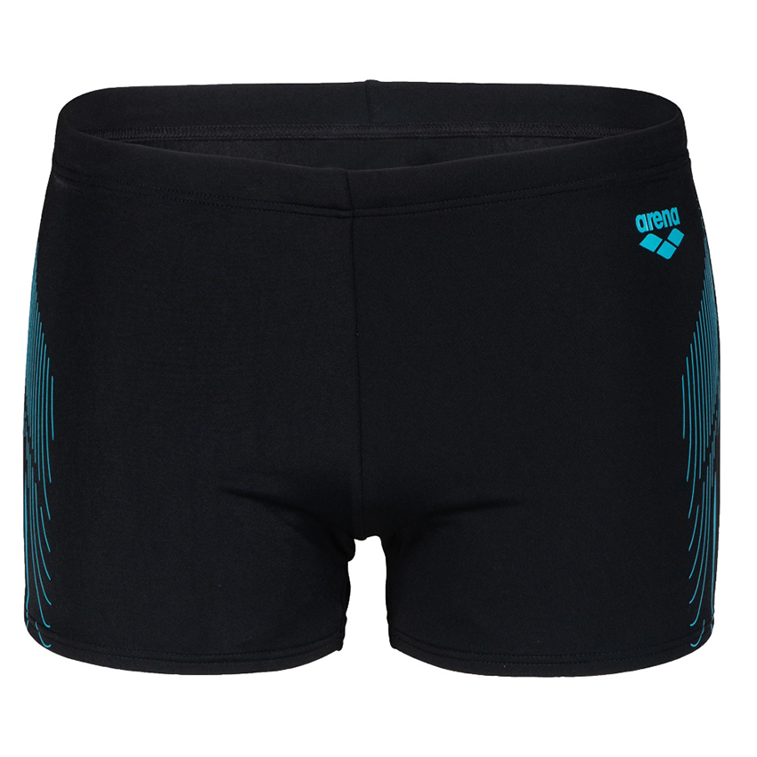 Arena Black Graphic Swim Short
