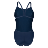 Arena Marbled Challenge Back Navy Swimsuit