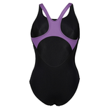 Arena Graphic Black/Lavender Swimsuit