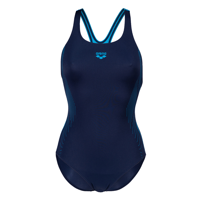 Arena Graphic Navy Blue Swimsuit