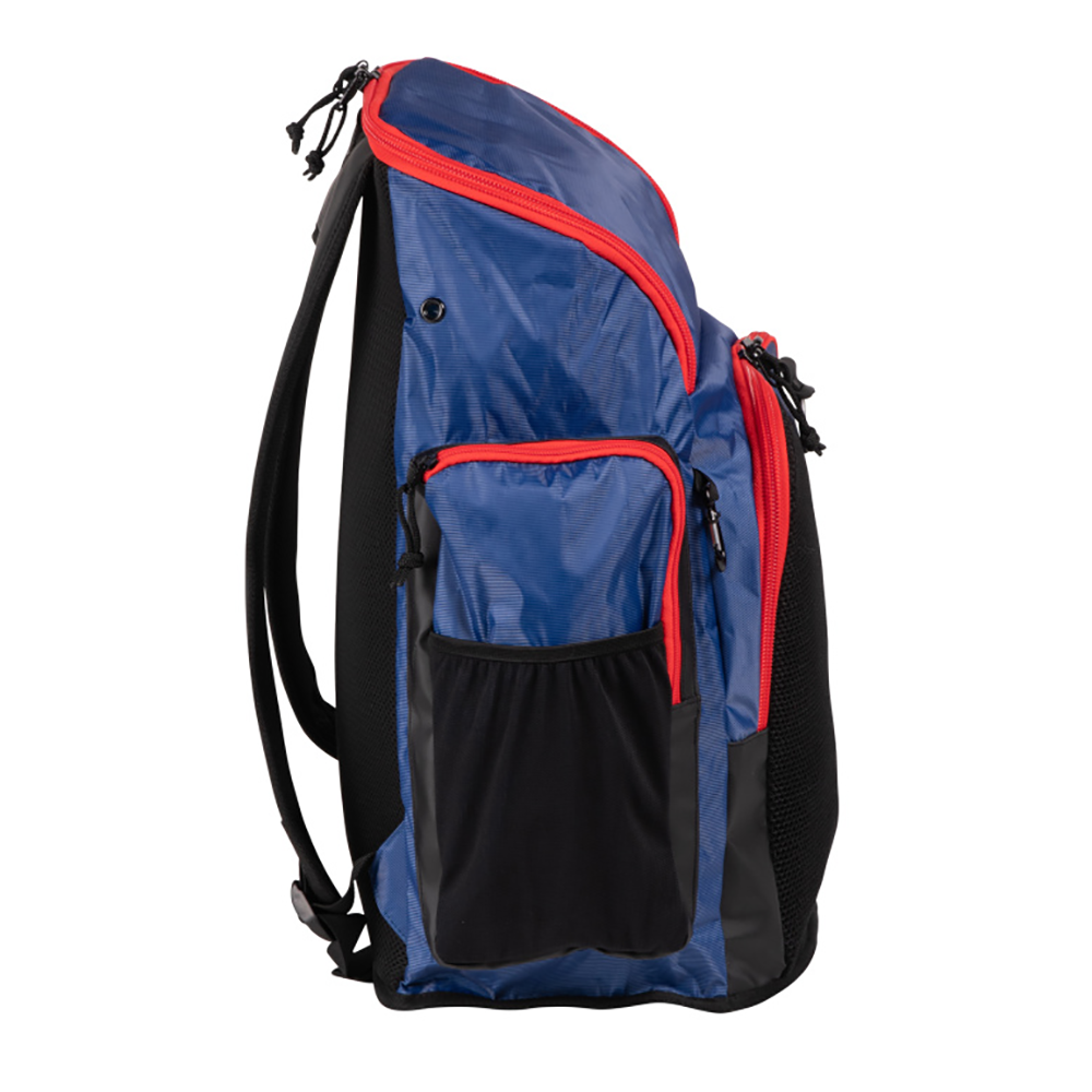 Navy / Red Arena Spiky III Backpack 45