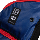Navy / Red Arena Spiky III Backpack 45