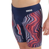 Arena Navy Marbled Leg Jammer