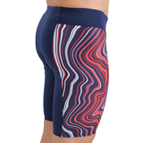 Arena Navy Marbled Leg Jammer