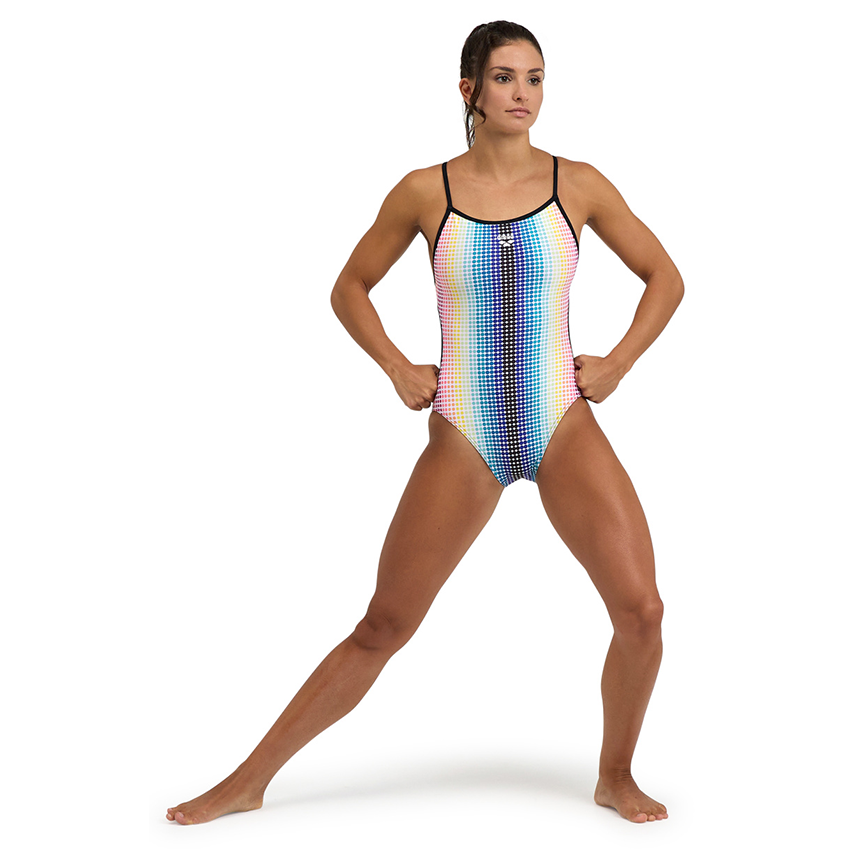 Arena Circle Stripe Swimsuit