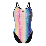 Arena Circle Stripe Swimsuit