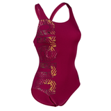 Arena Kikko Graphic Red Swimsuit