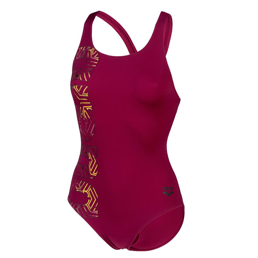 Arena Kikko Graphic Red Swimsuit