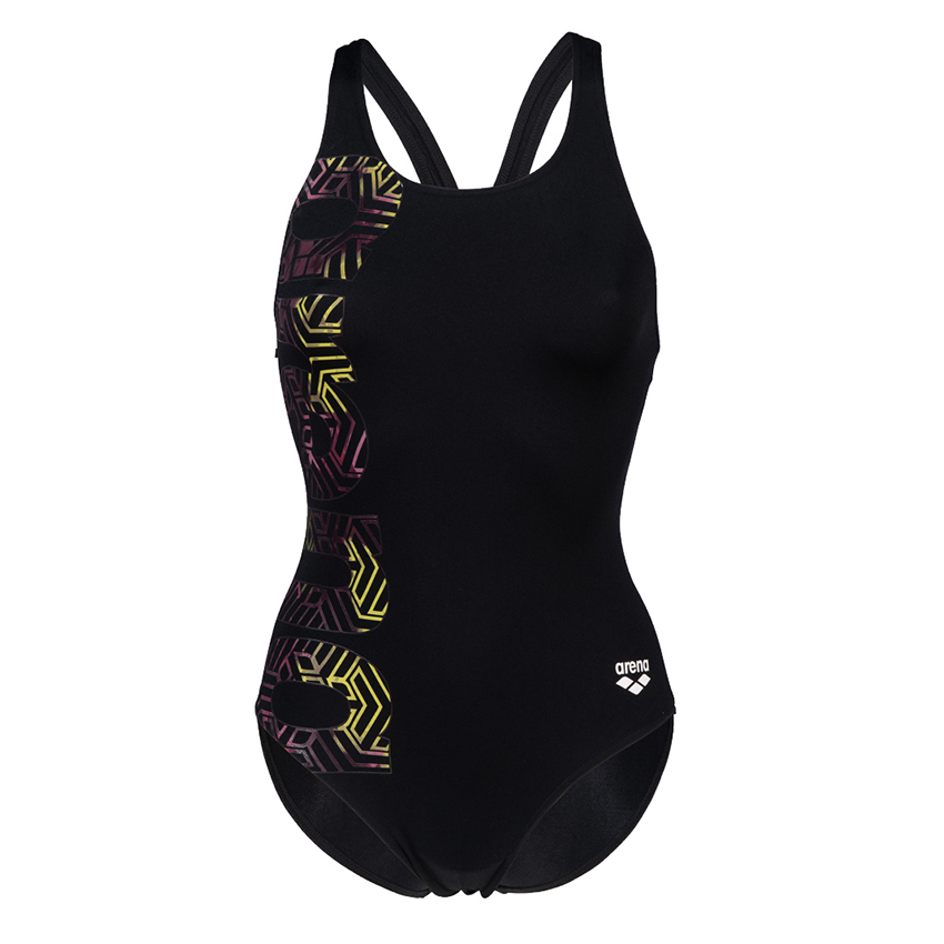 Arena Kikko Graphic Black Swimsuit