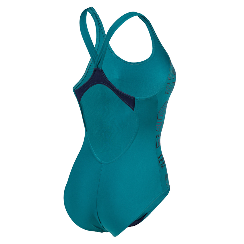 Arena Kikko Graphic Green Swimsuit