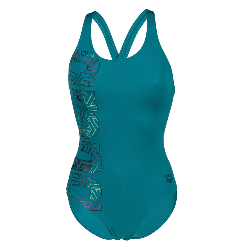 Arena Kikko Graphic Green Swimsuit