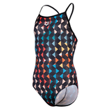 Arena Carnival Girls Black Swimsuit