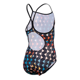 Arena Carnival Girls Black Swimsuit