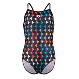 Arena Carnival Girls Black Swimsuit