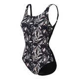 Fancy Wing Back Body Lift Swimsuit