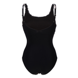 Fancy Wing Back Body Lift Swimsuit