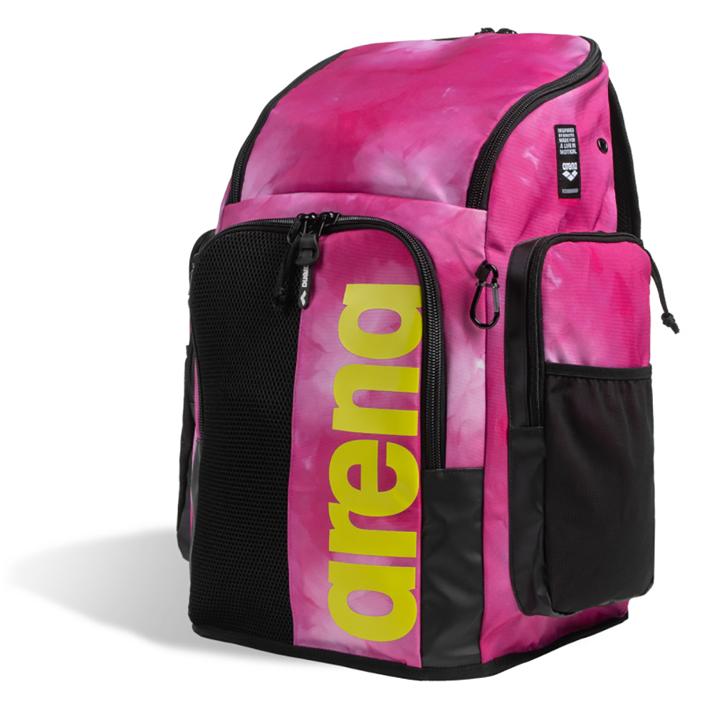 Arena Spiky III Backpack 45 - Pink Tie-Dye