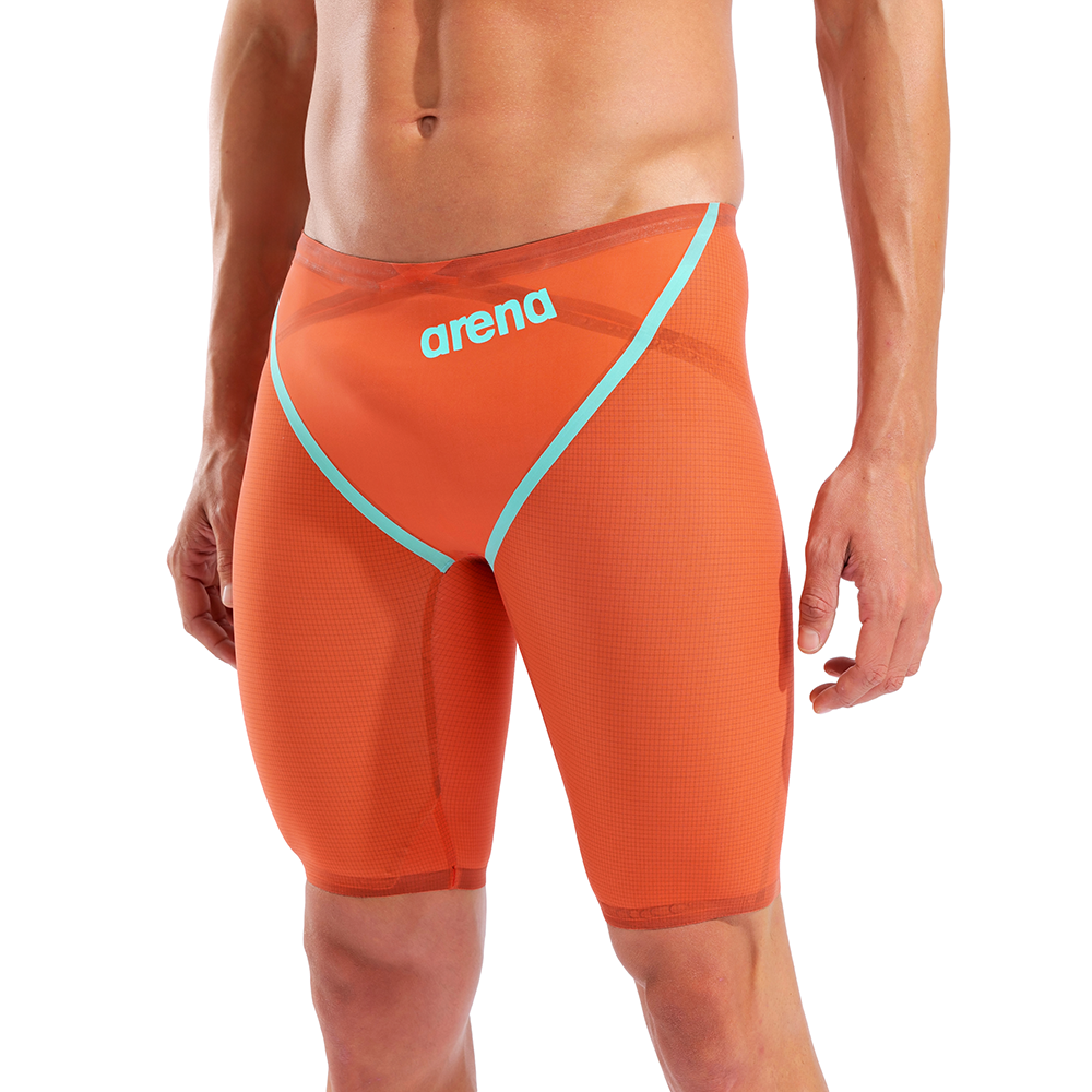 Arena Sunset Coral Carbon Glide Jammer