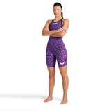 Arena Carbon Air 2 OB Kneesuit Leopard Violet