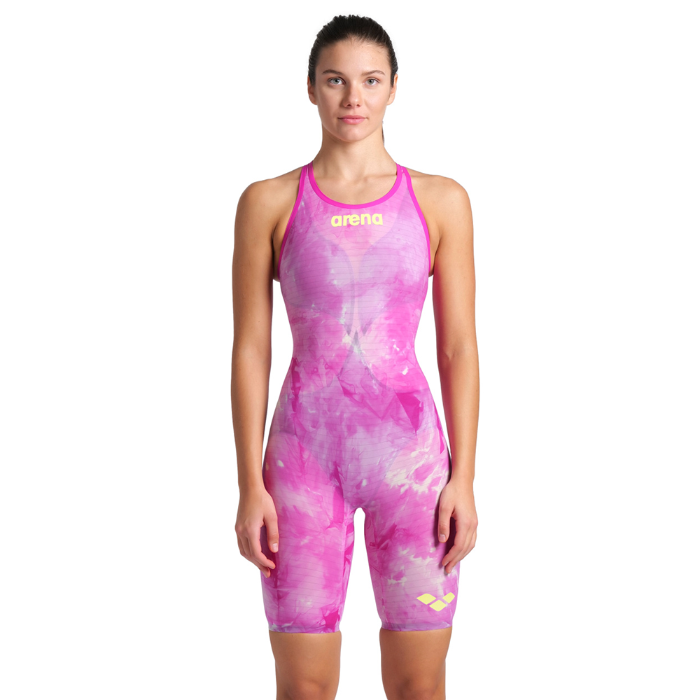 Arena Carbon Air 2 Tie-Dye Ciclamyn Closed Back Kneesuit