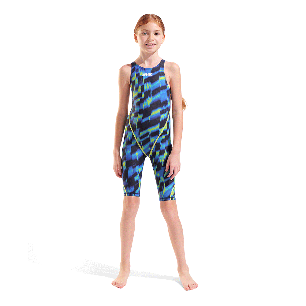 Arena ST Next Junior Kneesuit - Aqua Gleam