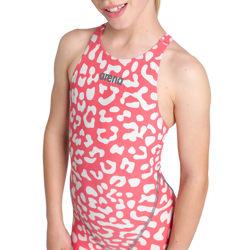 Arena ST Next Junior Kneesuit - Leopard Geranium
