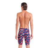 Arena ST Next Jammer - Aqua Gleam Red / Blue