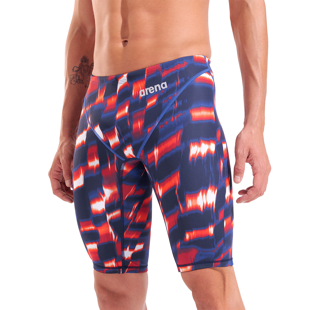 Arena ST Next Jammer - Aqua Gleam Red / Blue