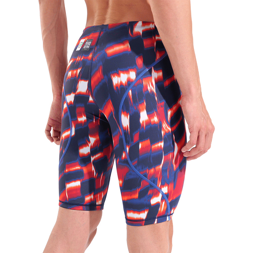 Arena ST Next Jammer - Aqua Gleam Red / Blue